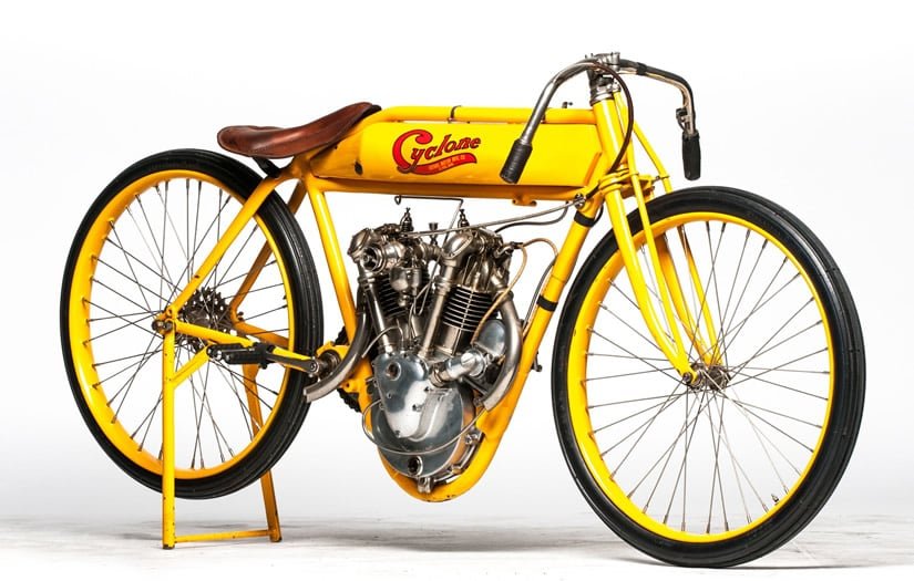 Spectacular 1915 Cyclone Motorcycle