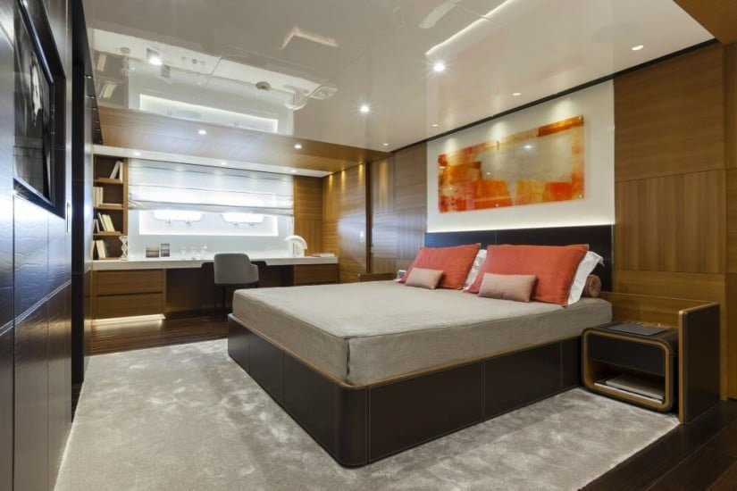 Master Suite, Luxury Superyacht Pachamama