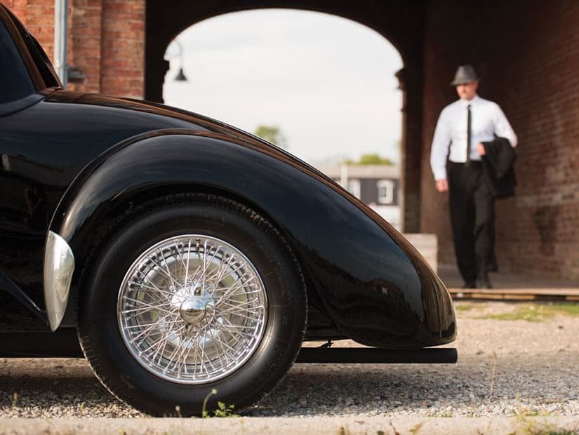 Rim, 1938 Bugatti Type 57C Atalante