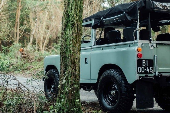 1982 Land Rover Series 3 + Camping Trailer 18