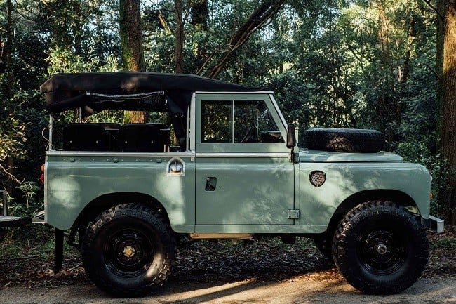 1982 Land Rover Series 3 + Camping Trailer 2