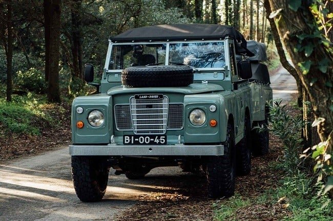 1982 Land Rover Series 3 + Camping Trailer 3