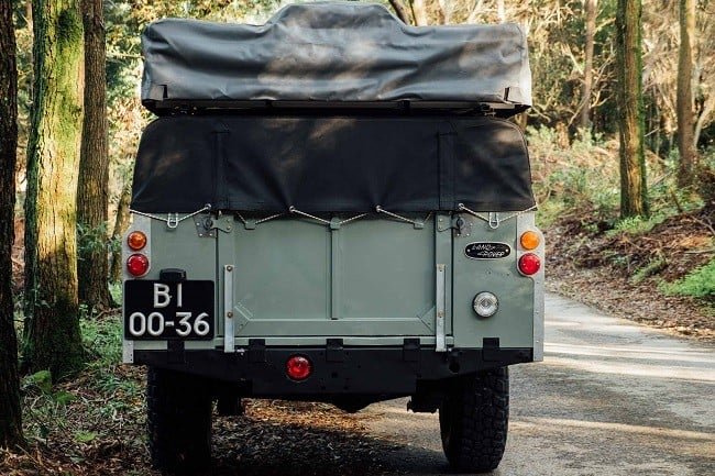 1982 Land Rover Series 3 + Camping Trailer 5