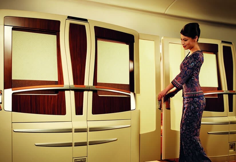 An unprecedented level of privacy Singapore Airlines Suite