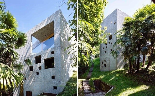 Concrete Bunker House in Switzerland 5