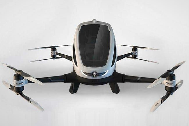 Ehang 184 Autonomous Aerial Vehicle 6