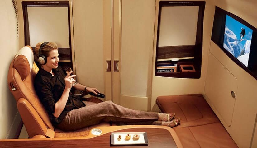 First Class Suite Singapore Airlines