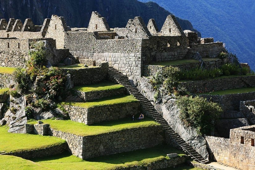 Industrial district Machu Picchu Peru