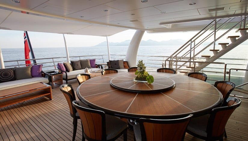 Deck, Madame Kate Luxury Yacht