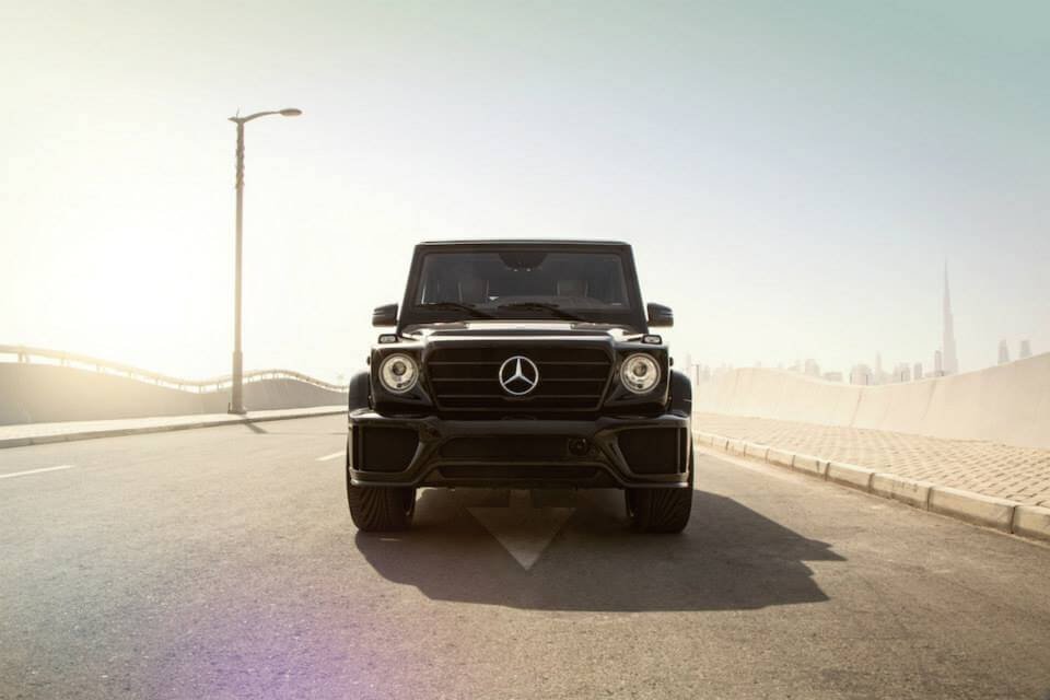 Front View Mercedes-Benz G-Class by ARES Performance