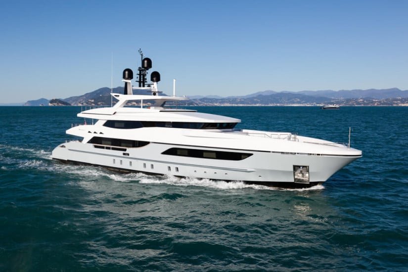 Only One Superyacht by Baglietto, Side View