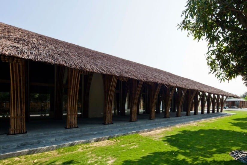 Bamboo Structures, Naman Retreat Resort