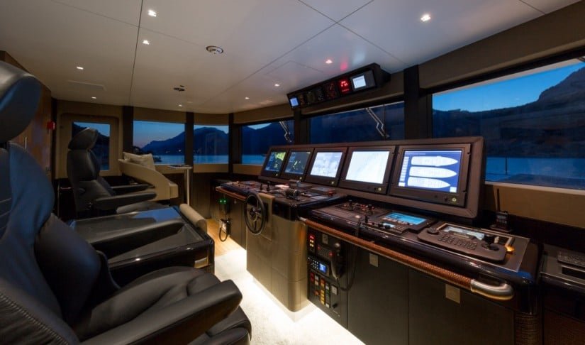Control Room, Ruya Yacht by Alia Yachts