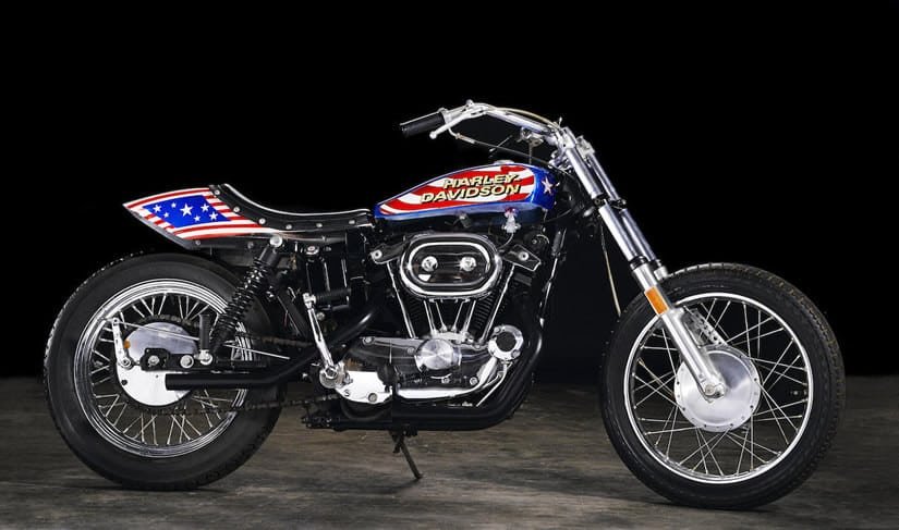 Custom Evil Knievel 1976 Harley-Davidson XL1000