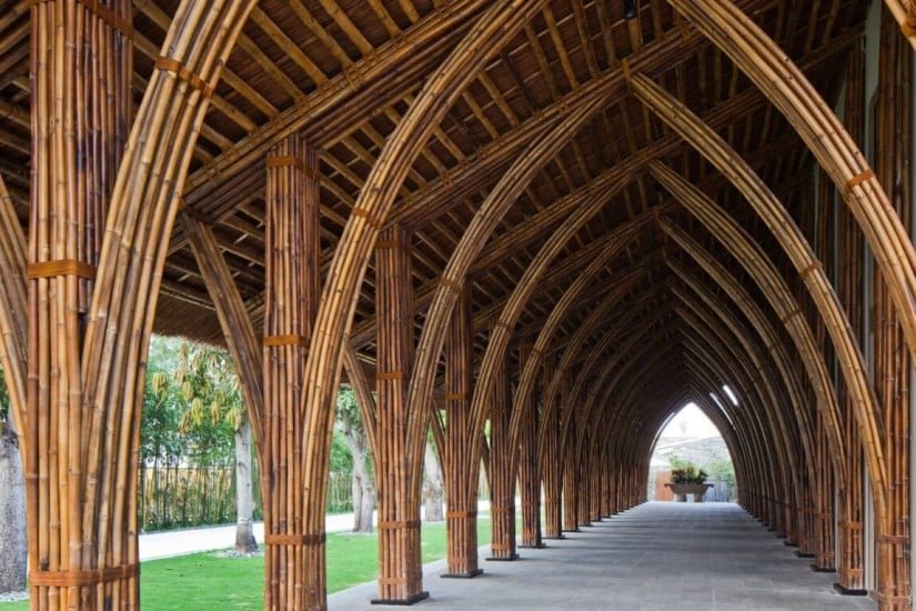 Naman Retreat Resort, Bamboo Structures