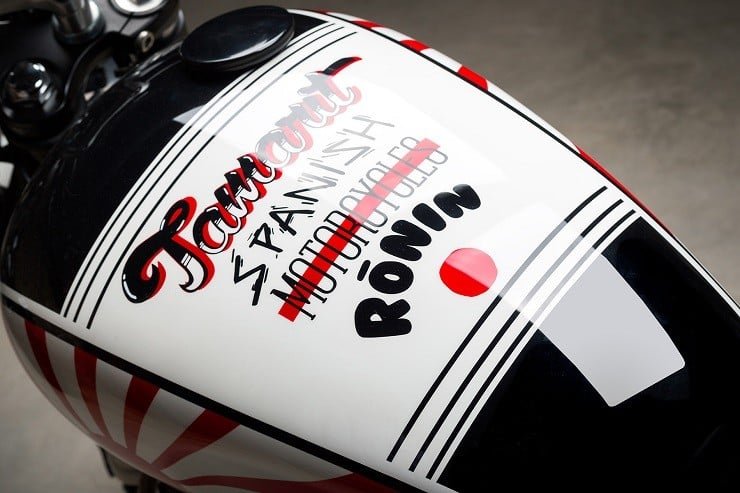'Ronin' Triumph Scrambler by Tamarit Motorcycles 4
