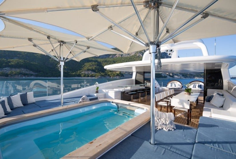 Ruya Luxury yacht by Alia Yachts, Jacuzzi