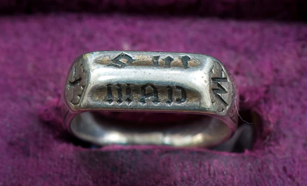 Silver Ring of Saint Joan of Arc Sold