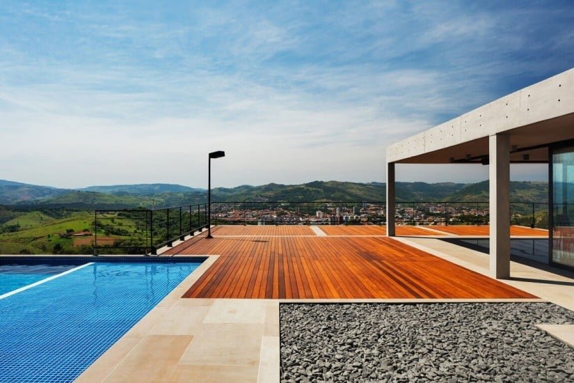 Terrace, House JJ by Obra Arquitetos