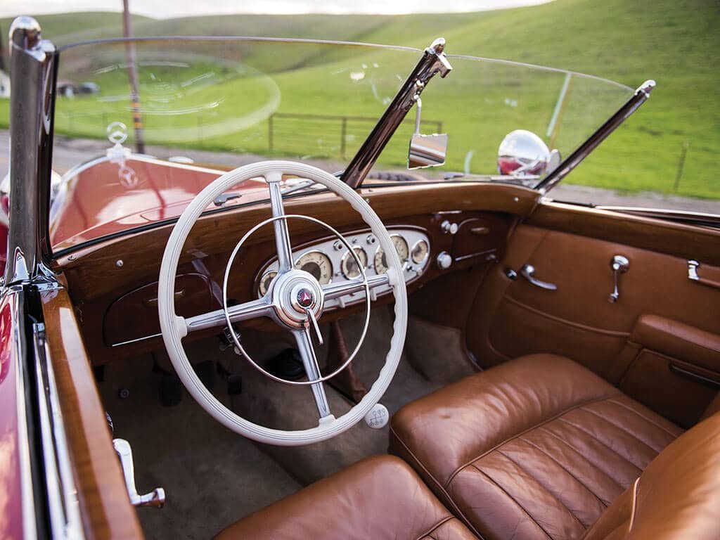 1939 Mercedes-Benz 540 K Spezial Cabriolet A, Steering Wheel