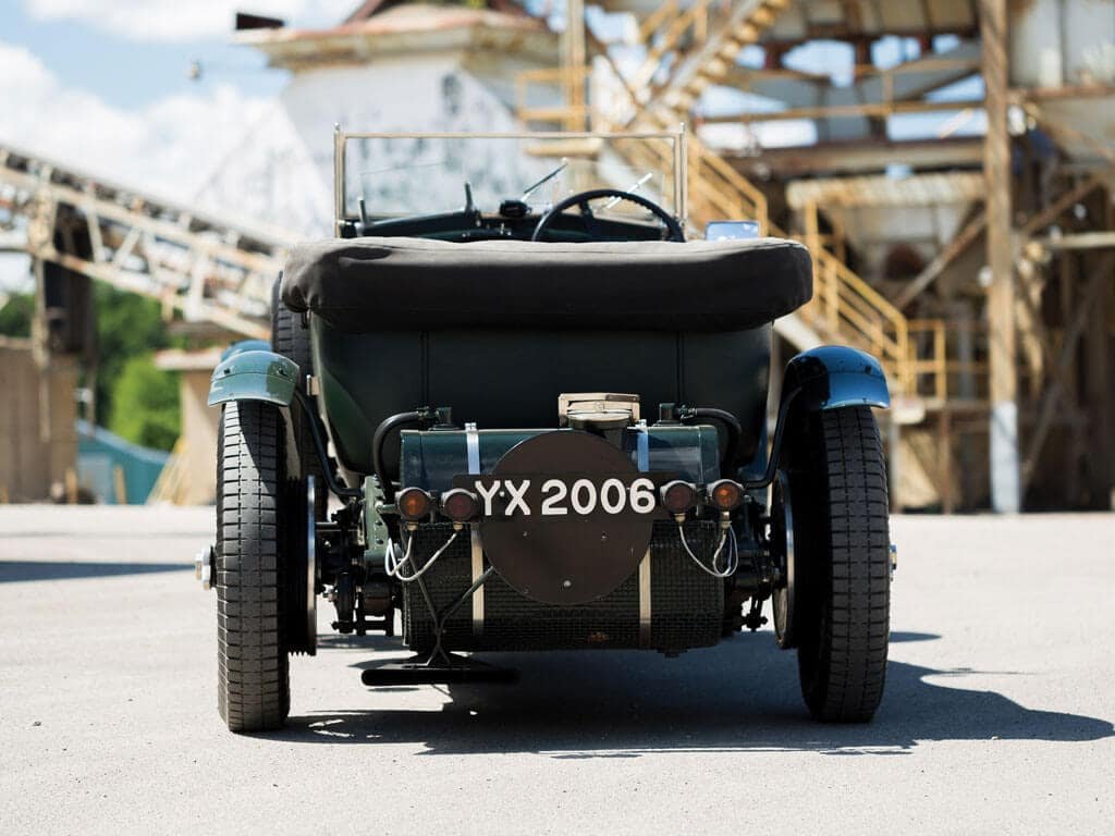 Back View, 1928 Bentley 4 ½ -Liter Tourer
