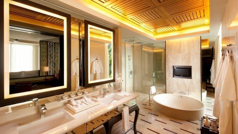Bathroom, Conrad Koh Samui Resort and Spa, Thailand