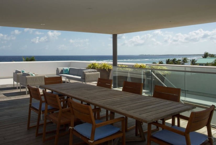 Camden House in the Cayman Islands, Dining Area