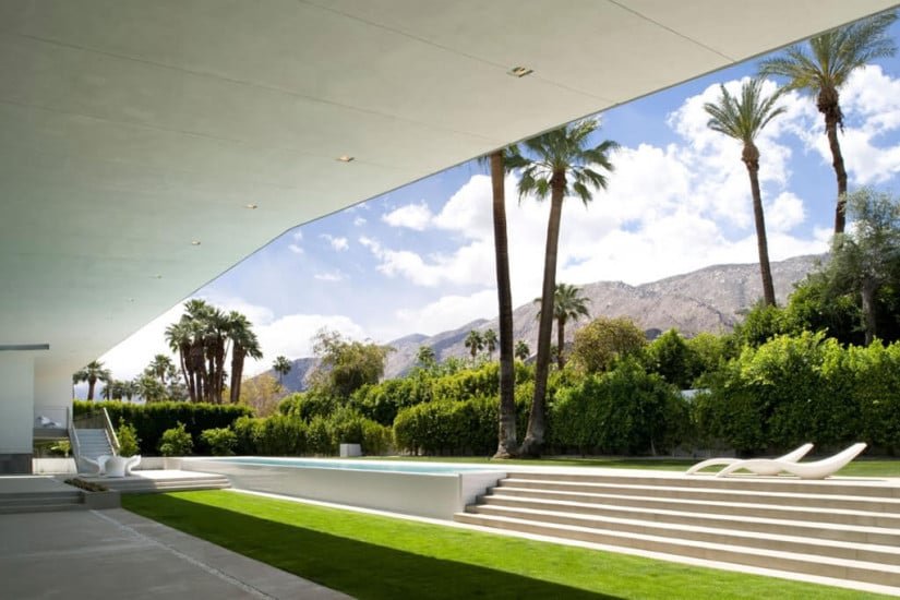 Desert Canopy House by Sander Architects, Garden