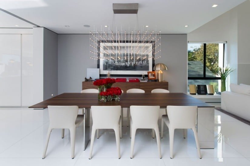 Dining Area, Hollywood Hills Residence by Ori Ayonmike