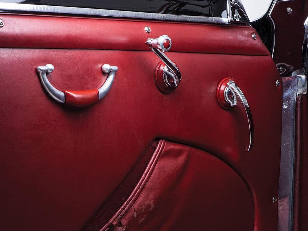 Door, Rare 1952 Ferrari 212 Inter Cabriolet by Vignale
