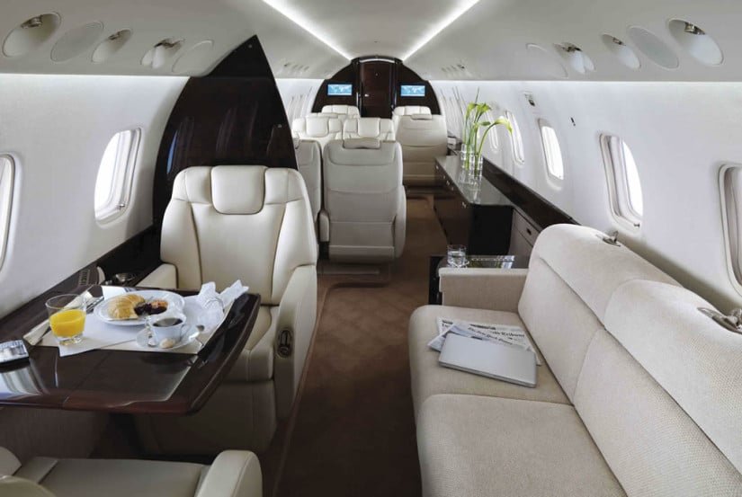Embraer Legacy 650 Luxury Jet, Interior