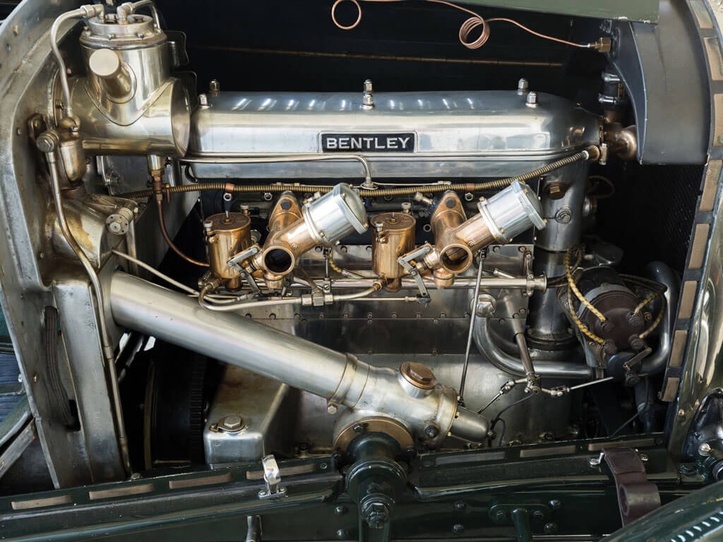 Engine, Rare 1928 Bentley 4 ½ -Liter Tourer