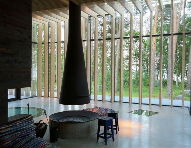 Forest Sauna House in Sweden 6