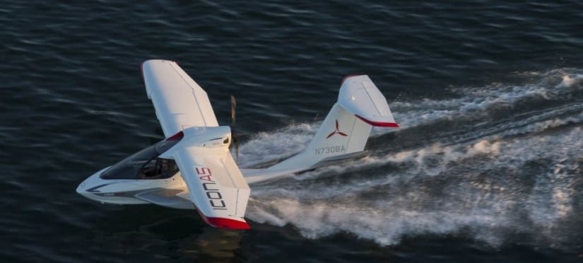 ICON A5 Personal Convertible Seaplane