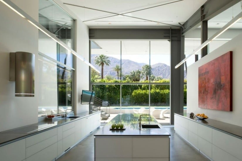 Kitchen, Desert Canopy House by Sander Architects