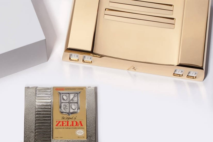 Limited Edition 24K Gold Nintendo Entertainment System