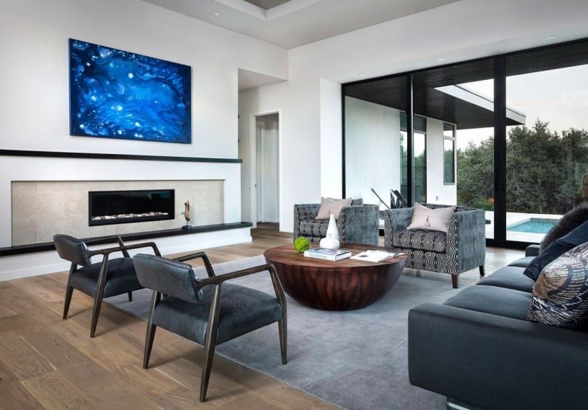 Living Room, Lakeway Residence Luxury Home
