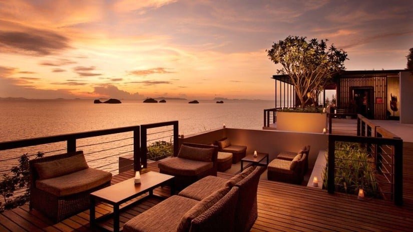 Lounge Area, Luxury Resort Conrad Koh Samui