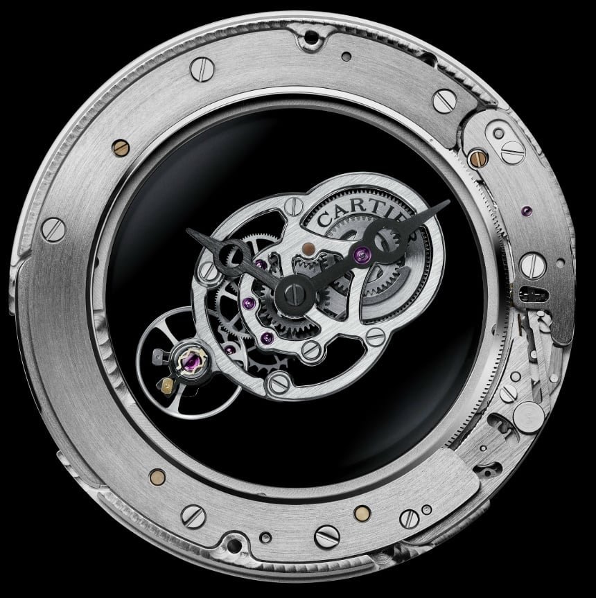 Mechanism, Cartier Rotonde de Cartier Astromysterieux Watch