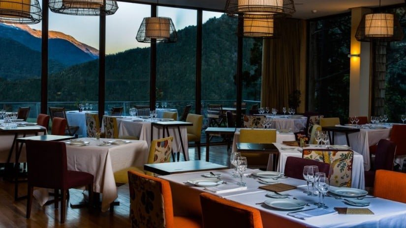 Restaurant, Uman Lodge in Patagonia
