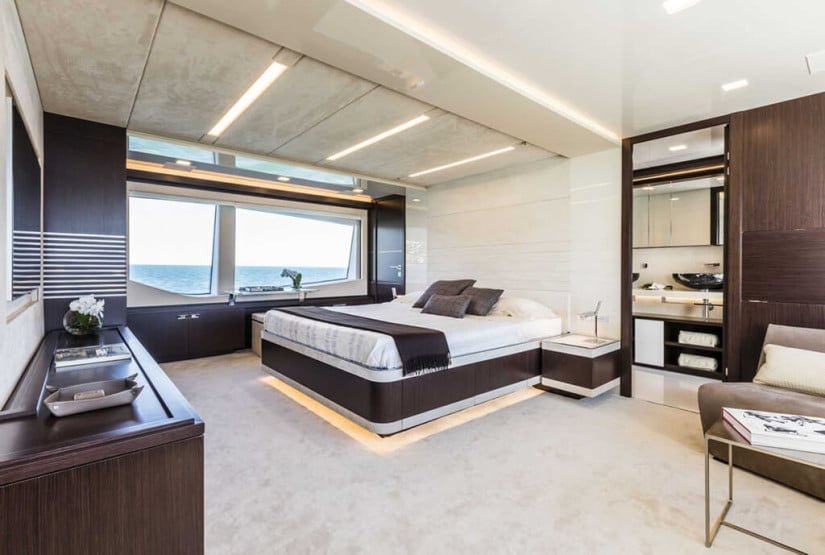 Suite, Custom Line 108 Luxury Yacht