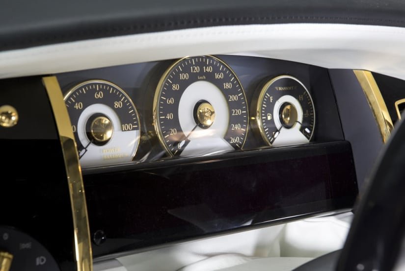 Mansory Rolls-Royce Wraith Palm Edition 999, Speedometer