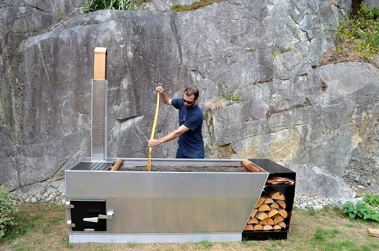 Soak Outdoor Wood-Fired Hot Tub 1