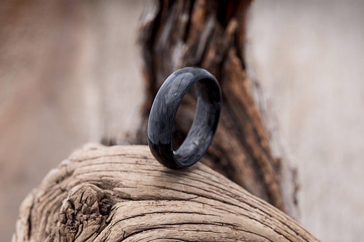 Forged Carbon Fiber Wedding Ring 3