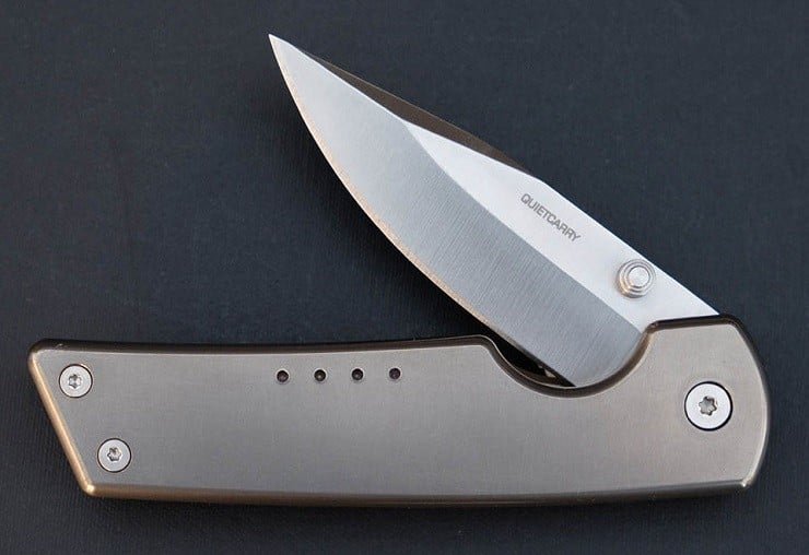 QuietCarry Titanium Pocket Knives 8
