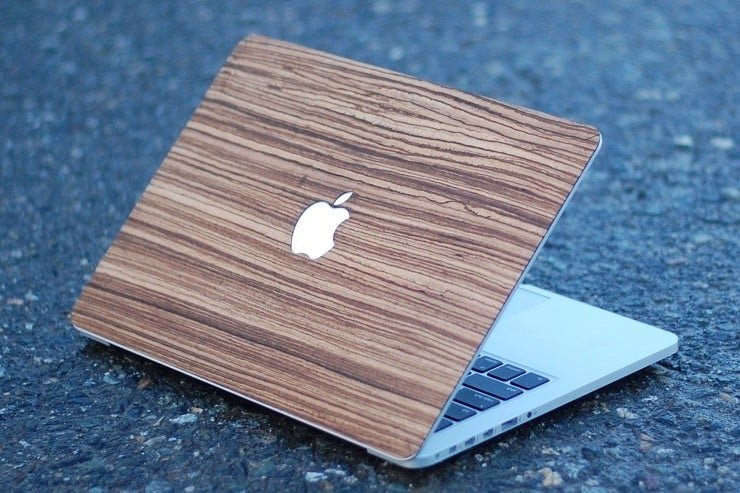 Touch Of Wood MacBook Covers 2