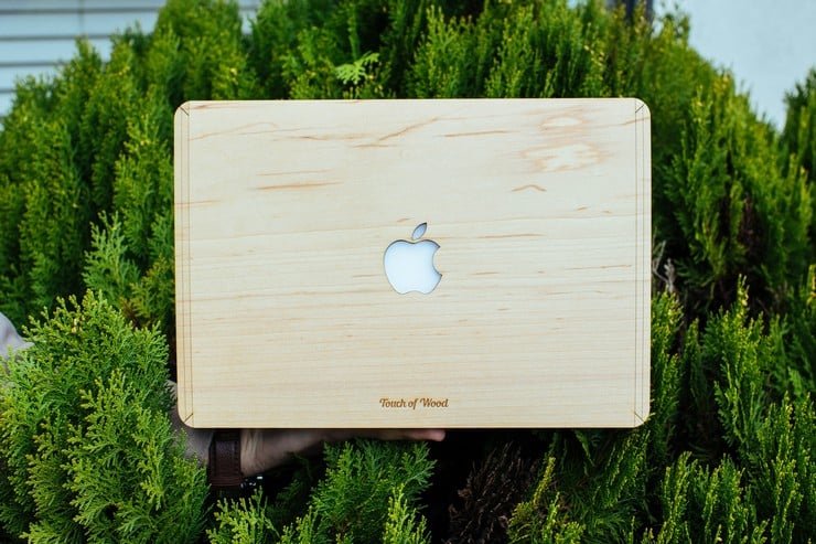 Touch Of Wood MacBook Covers 4