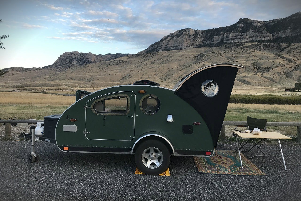 Vistabule Teardrop Camping Trailer