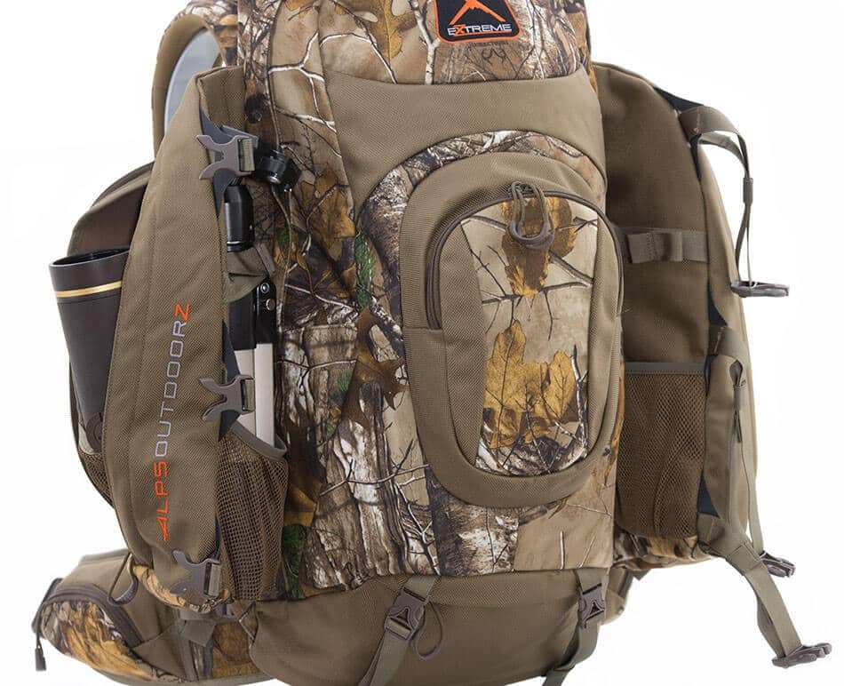 Best Bow Hunting Backpack #3 - ALPS OutdoorZ Extreme Traverse X - Side Wing pockets