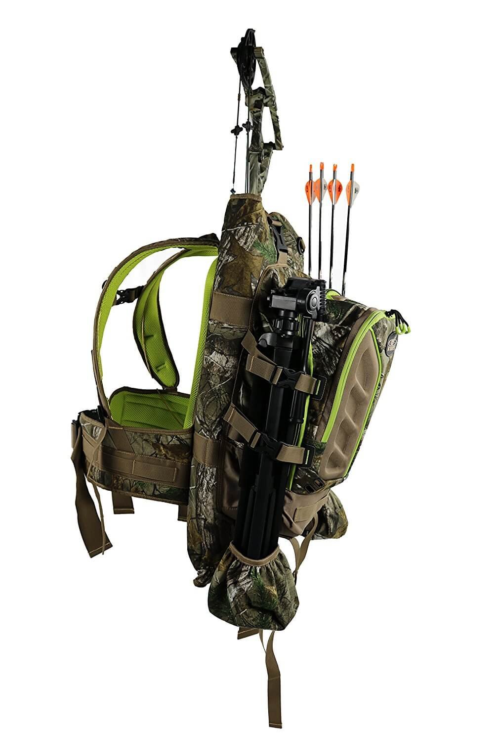 Best Bow Hunting Backpack - #4 In Sights Realtree Xtra Multi Pack - Side View